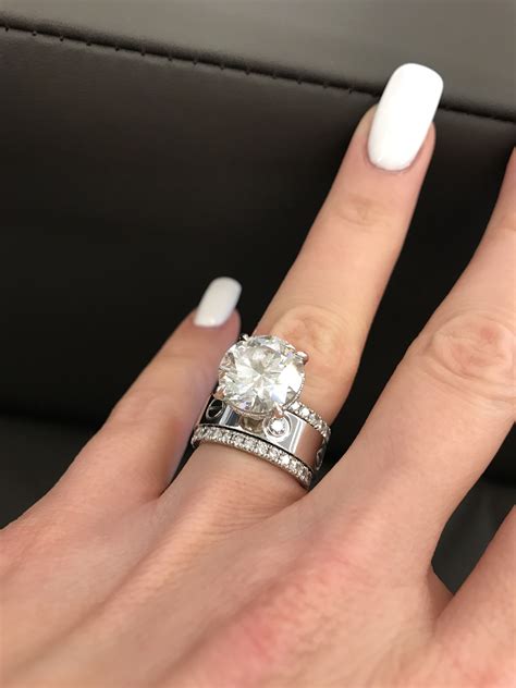 cartier womens rings - cartier diamond ring white gold.